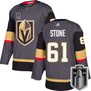 Knights 61 Mark Stone Gray 2023 Stanley Cup Final Men Jersey