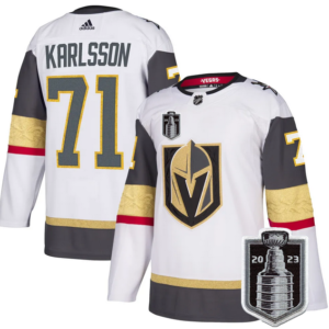 Knights 71 William Karlsson White 2023 Stanley Cup Final Men Jersey