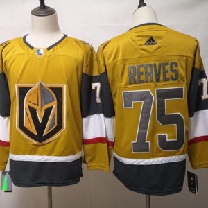 Knights 75 Ryan Reaves Gold 2020 New Men Jersey
