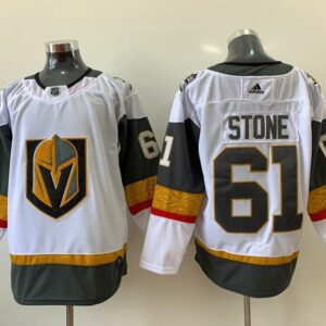 Knights 61 Mark Stone White Men Jersey