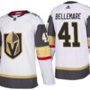 Vegas Golden Knights 41 Pierre-Edouard Bellemare White Men Jersey