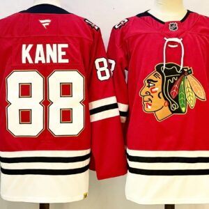 Blackhawks 88 Patrick Kane Red New Men Jersey