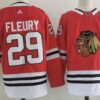 Blackhawks 29 Marc-Andre Fleury Red Men Jersey