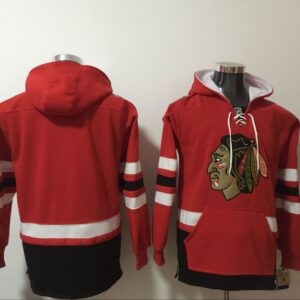 BlackHawks Red Blank Hoodie Sweatshirt