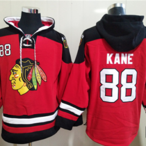 Blackhawks 88 Patrick Kane Red Ageless Must-Have Lace-Up Pullover Hoodie Sweatshirt