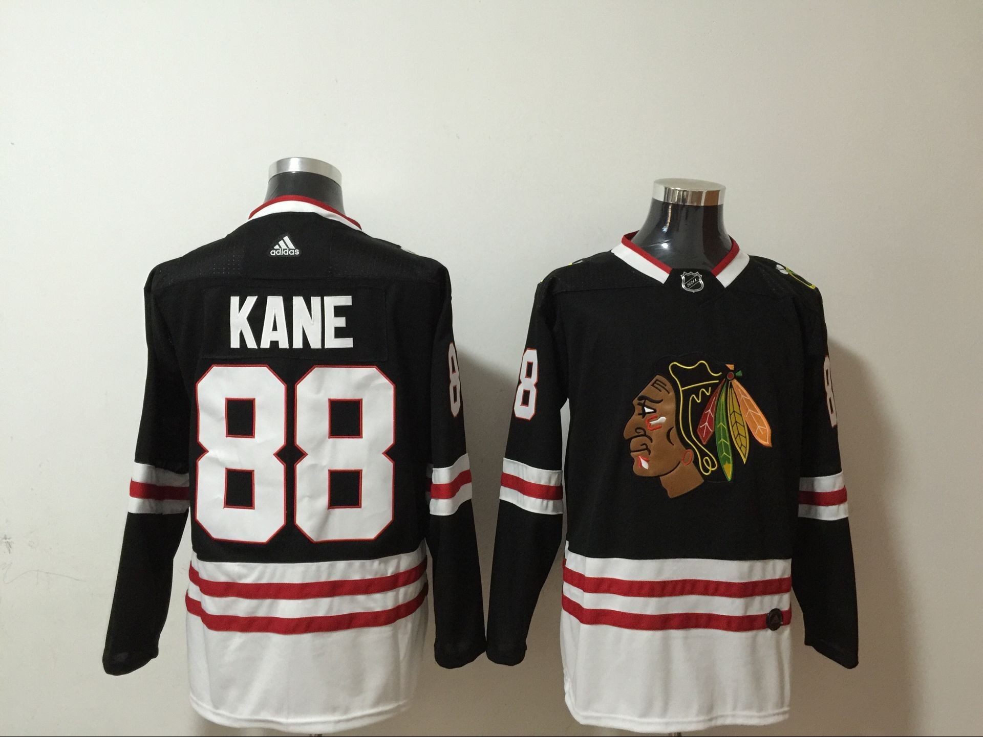 Blackhawks 88 Patrick Kane Black Sweatshirt Hoodie