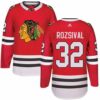 Blackhawks 32 Michal Rozsival Red Men Jersey