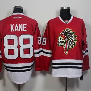Blackhawks 88 Patrick Kane Red Skull 2016 New Reebok Men Jersey