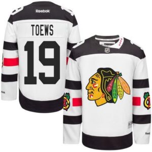 Blackhawks 19 Jonathan Toews White 2016 Stadium Series Youth Jersey