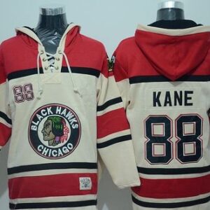 Blackhawks 88 Patrick Kane Cream Men Sweatshirt