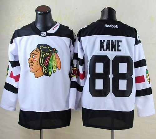 Blackhawks 88 Patrick Kane White 2016 Stadium Series Men Jersey
