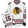 Blackhawks 15 Artem Anisimov White Men Jersey