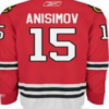 Blackhawks 15 Artem Anisimov Red Home Men Jersey