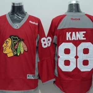Blackhawks 88 Patrick Kane Red Practice Men Jersey