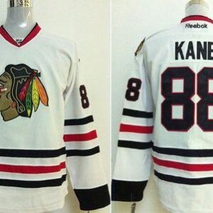 Blackhawks 88 Patrick Kane White Youth Jersey