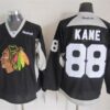 Blackhawks 88 Patrick Kane Black Practice Men Jersey