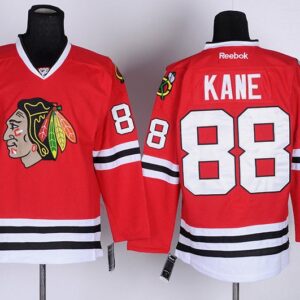Blackhawks 88 Patrick Kane Red Men Jersey