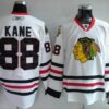 Blackhawks 88 Patrick Kane White Men Jersey
