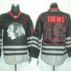 Blackhawks 19 Jonathan Toew Black Ice Men Jersey