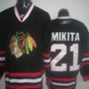 Blackhawks 21 Stan Mikita Black Men Jersey