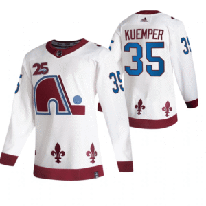 Avalanche 35 Darcy Kuemper Reverse Retro White Men Jersey