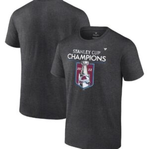 Avalanche Charcoal 2022 Stanley Cup Champions Locker Room T-Shirt