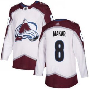 Avalanche 8 Makar White Men Jersey