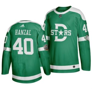 Stars 40 Martin Hanzal Green 2020 Winter Classic Men Jersey