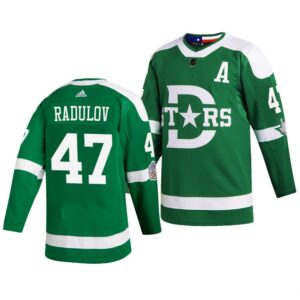 Stars 47 Alexander Radulov Green 2020 Winter Classic Men Jersey