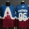 Avalanche 96 Mikko Rantanen Blue Red 2020 Stadium Series Men Jersey