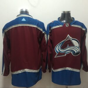 Avalanche Blank Red Men Jersey