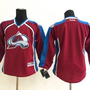 Avalanche Blank Red Youth Jersey