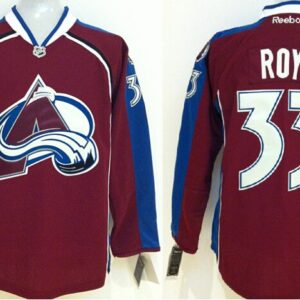 Avalanche 33 Patrick Roy Red Men Jersey