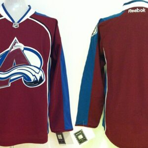Avalanche Blank Red Men Jersey