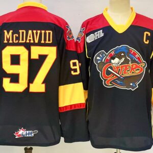 Oilers 97 Connor McDavid Navy 2024 New Men Jersey