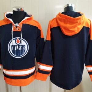 Oilers Blank Hoodie Sweatshirt