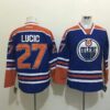 Oilers 27 Milan LUCIC Home Reebok Men Jersey