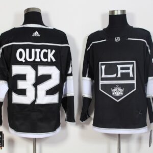 Kings 32 Jonathan Quick Black Men Jersey