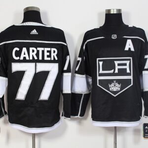 Kings 77 Jeff Carter Black Men Jersey