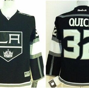 Kings 32 Jonathan Quick Black Home Youth Jersey