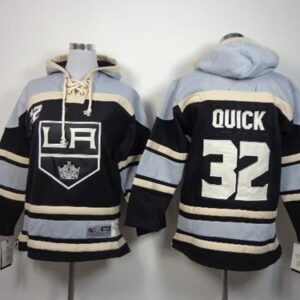 Kings 32 Jonathan Quick Black Youth Sweatshirt