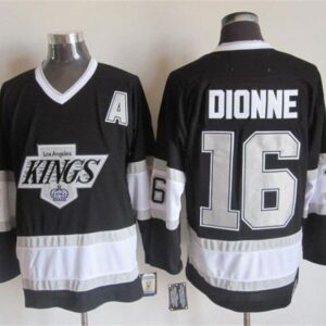 Kings 16 Marcel Dionne Black CCM Throwback Men Jersey