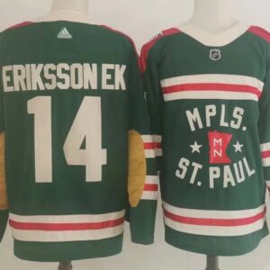 Wild 14 Joel Eriksson 2022 Winter Classic Men Jersey