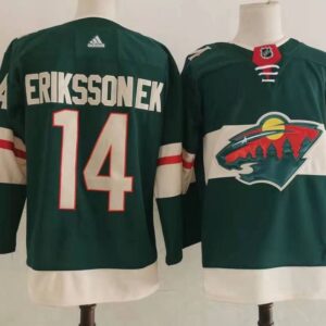 Wild 14 Joel Eriksson Green Men Jersey