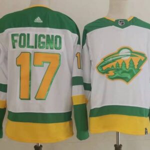 Wild 17 Foligno White Men Jersey