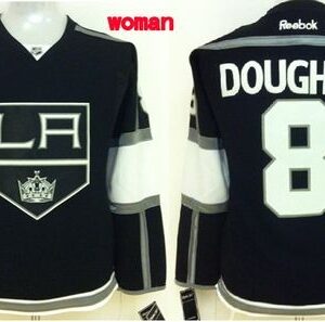 Kings 8 Drew Doughty Black Home Women Jersey