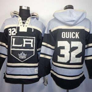 Kings 32 Jonathan Quick Black Men Sweatshirt
