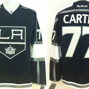 Kings 77 Jeff Carter Black Men Jersey