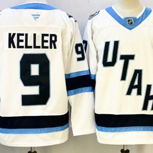 Coyotes 9 KELLER White New Men Jersey