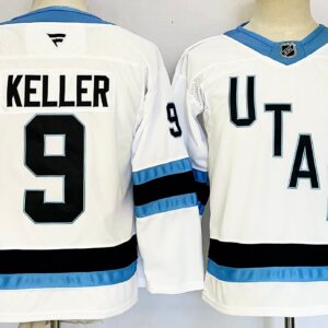 Coyotes 9 KELLER White 2024 New Youth Jersey